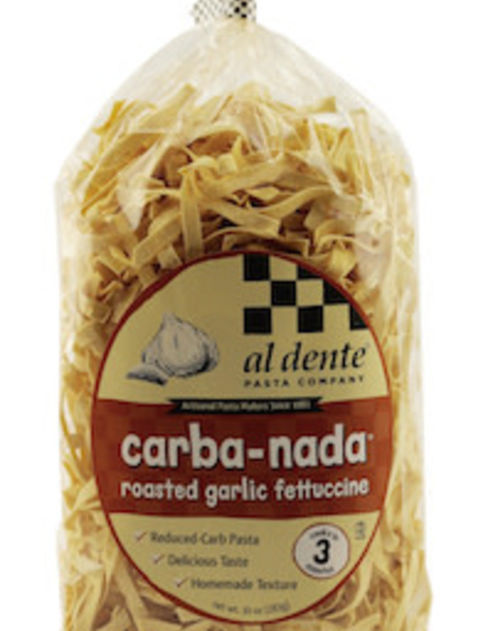 Al CarbaNada Roasted Garlic Fettuccine Noodles