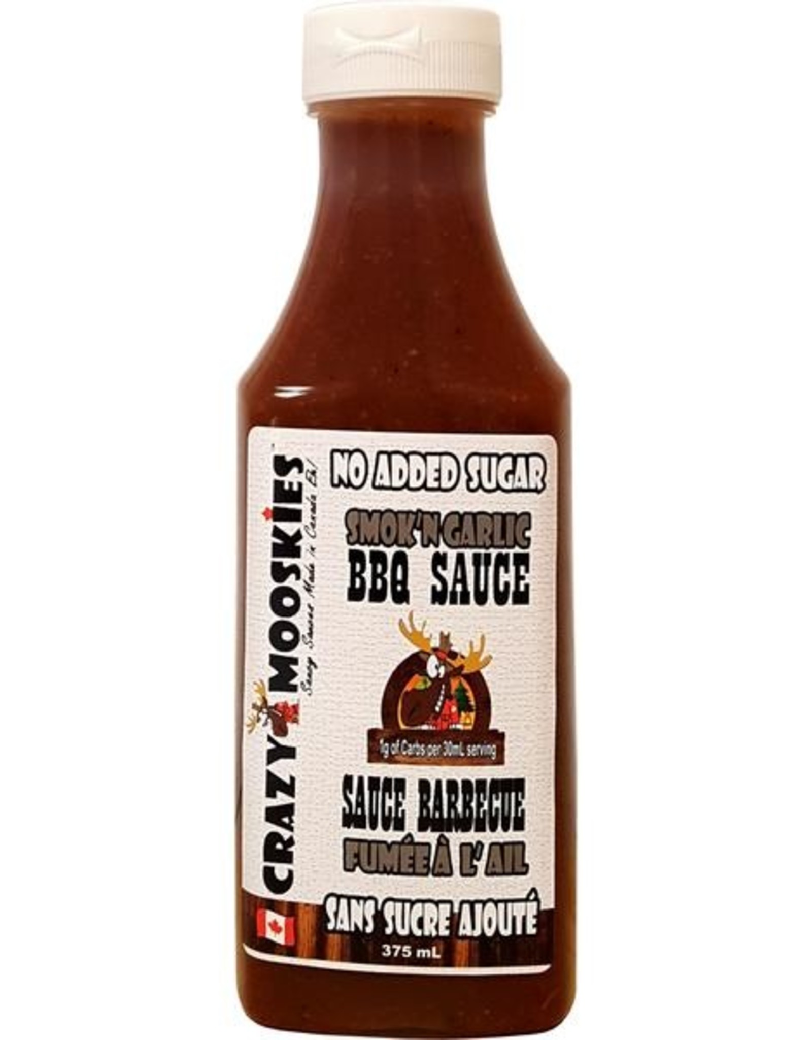 Crazy Mooskies BBQ Sauce Garlic