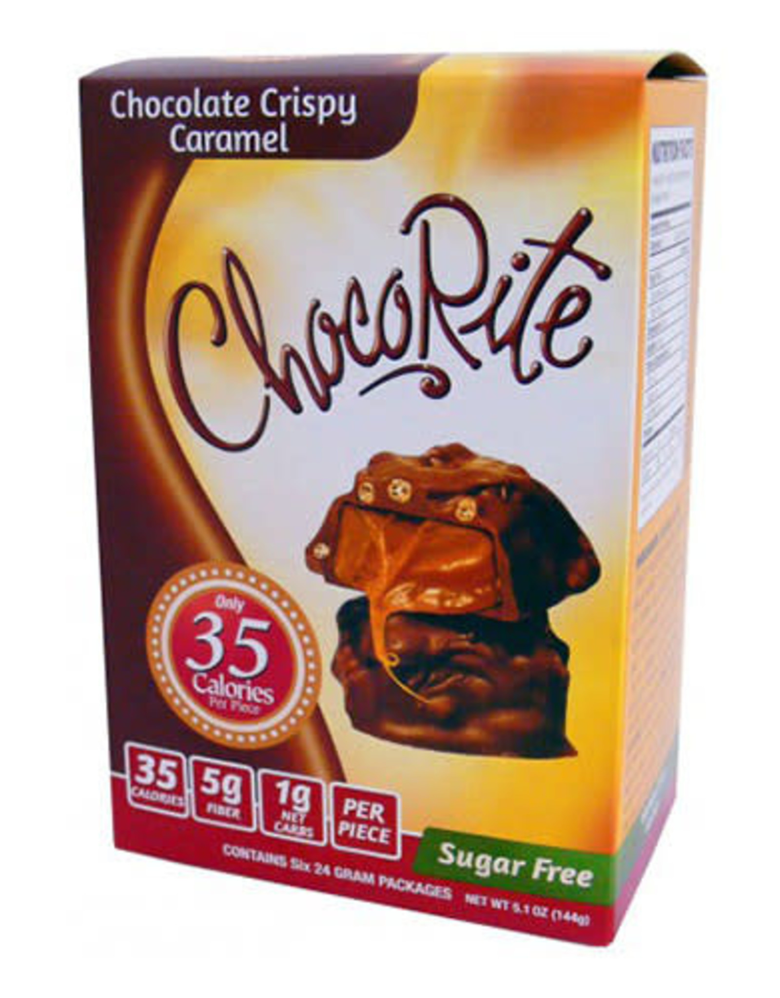 ChocoRite ChocoRite 6 pck Choc Crispy Caramel