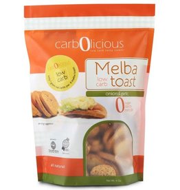 Carbolicious Melba Toast Onion & Garlic