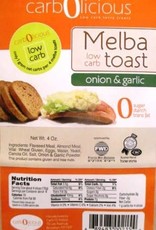 Carbolicious Melba Toast Onion & Garlic