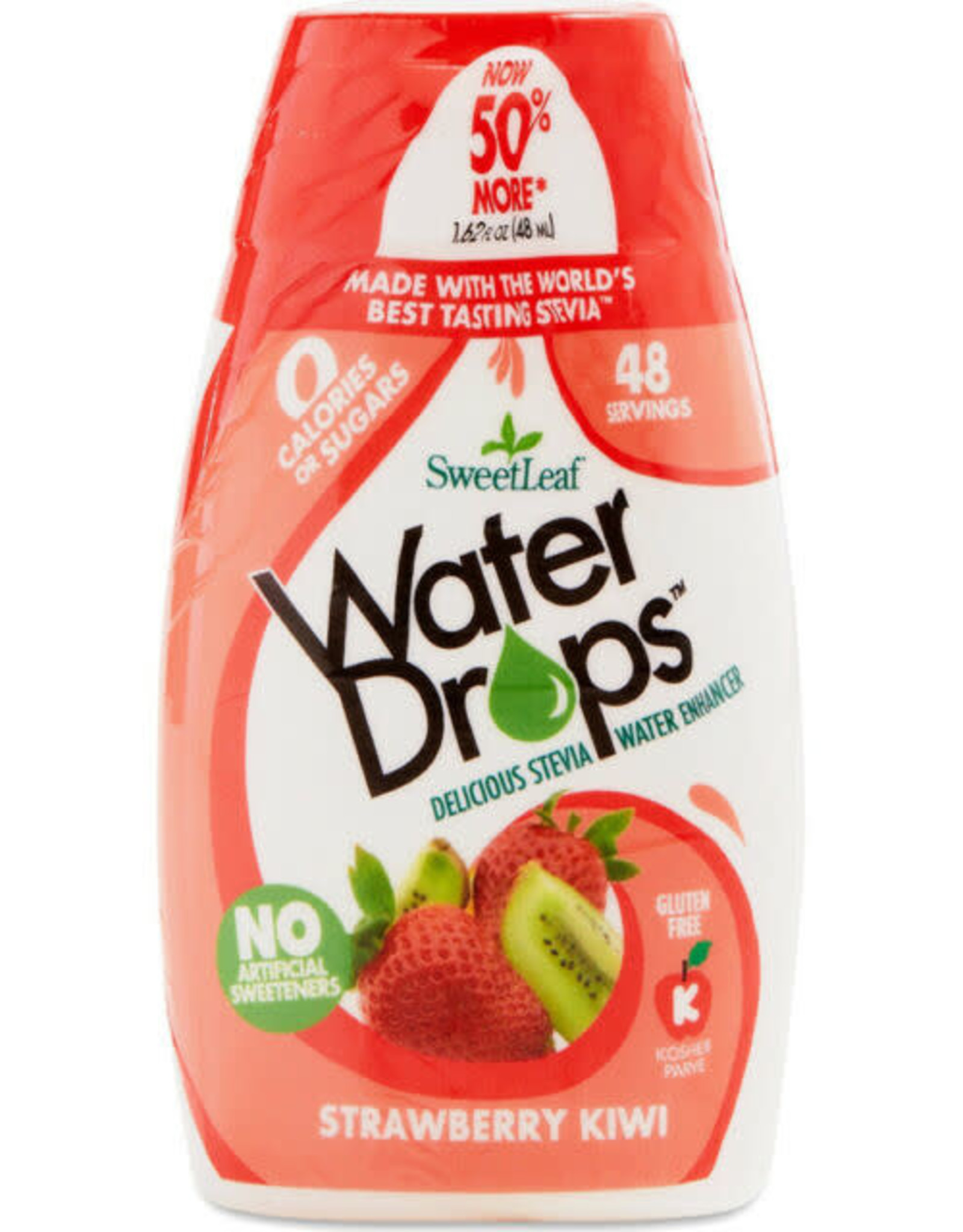 Sweet Leaf Water Drops Strawberry Kiwi