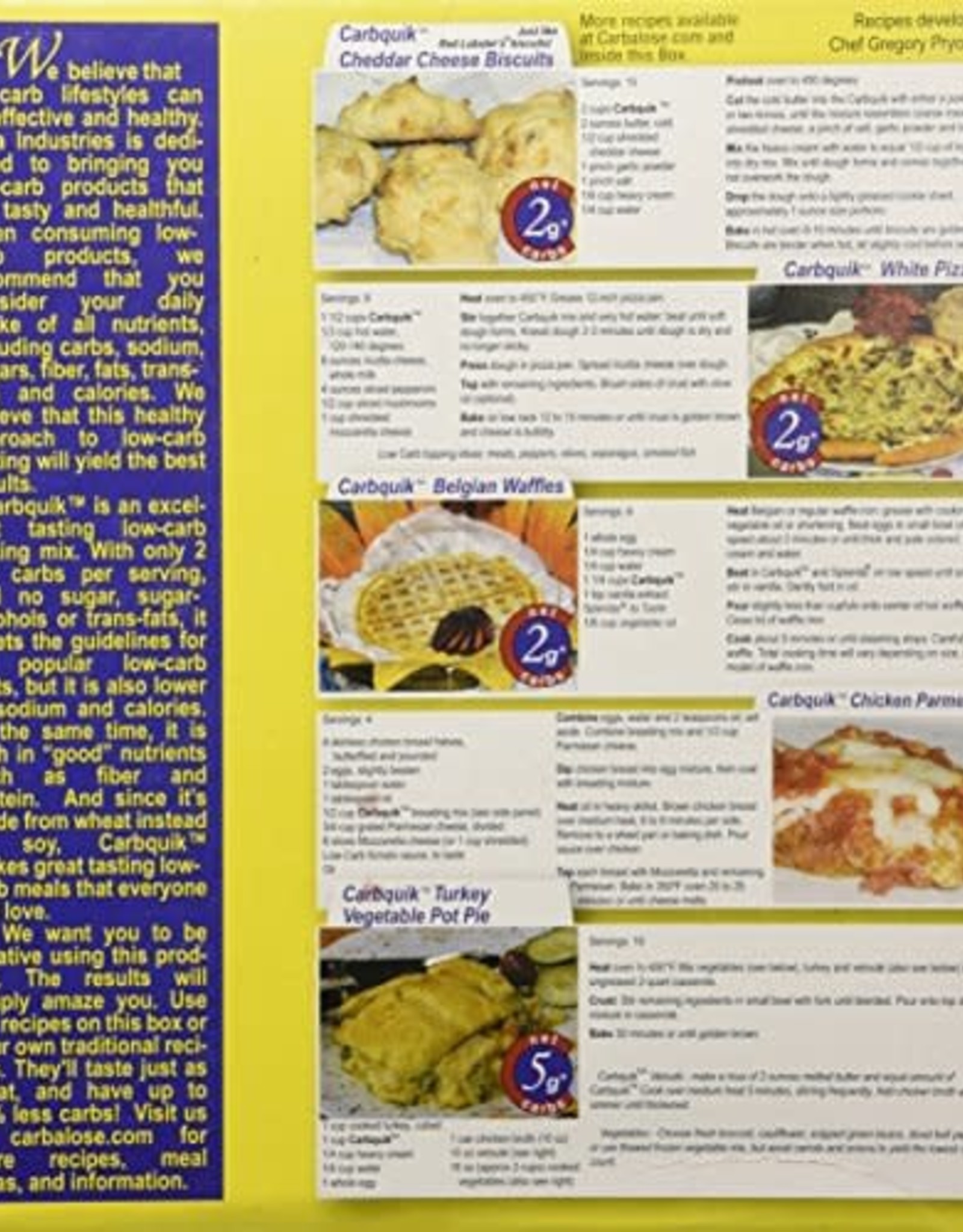Carb Quick 3lb.
