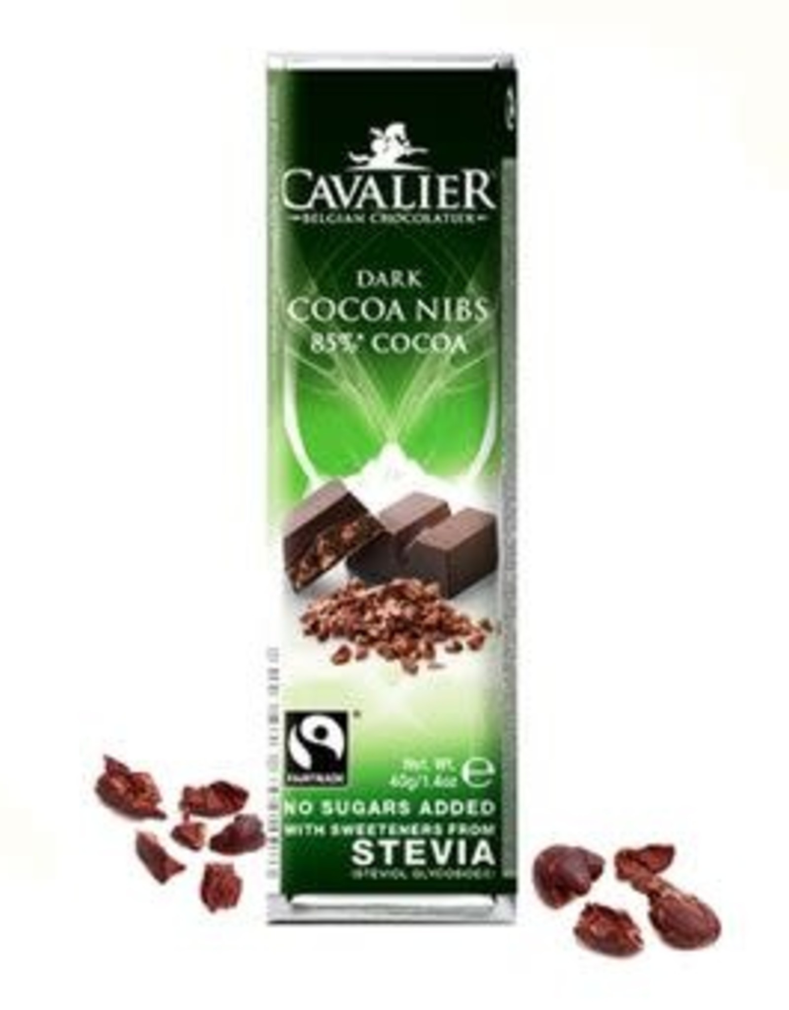 Cavalier Dark Cocoa Nibs Chocolate Bar
