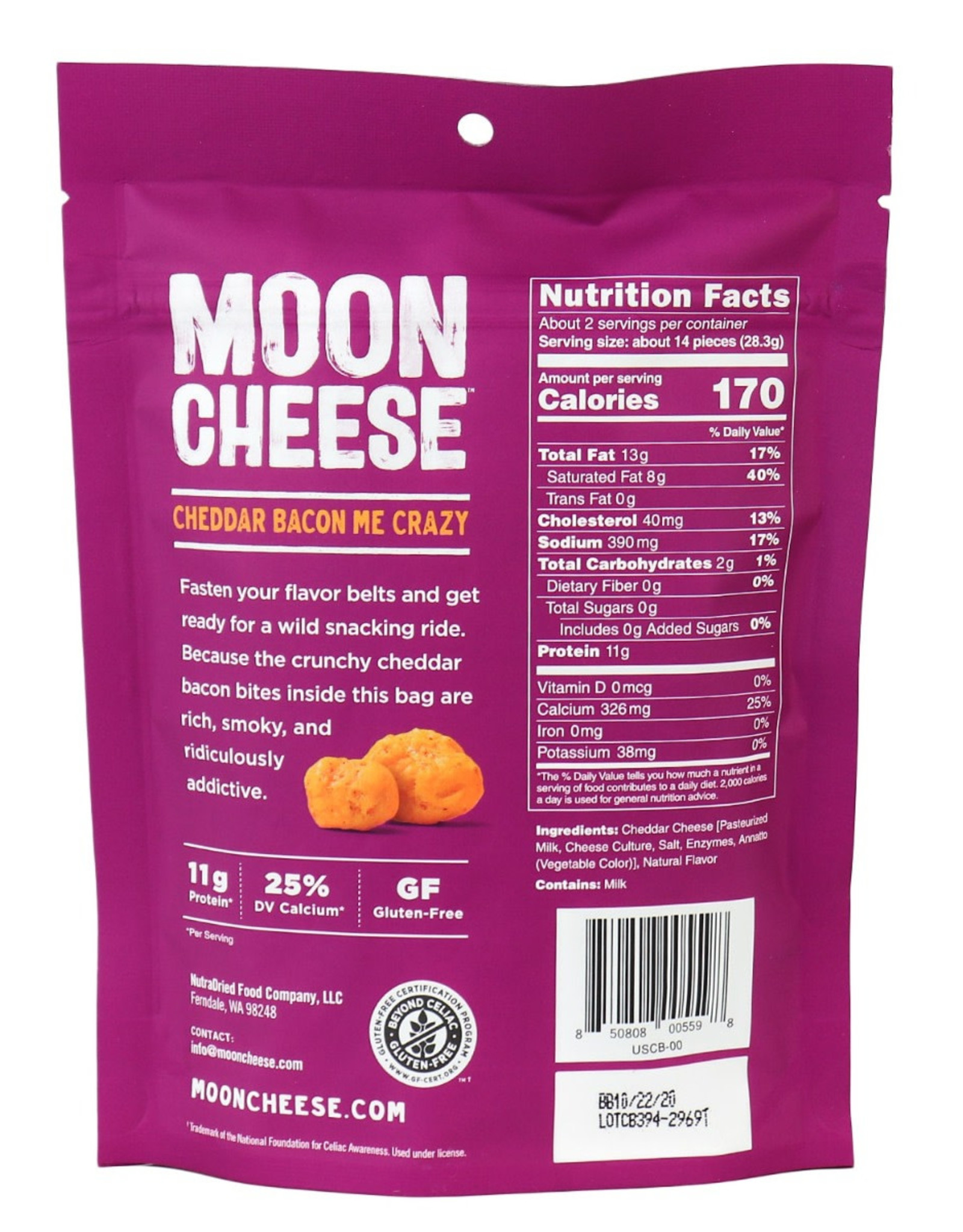 Moon Cheese Bacon Cheddar