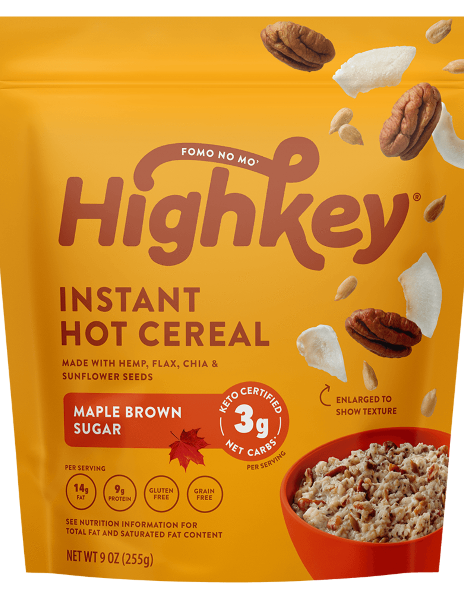 High Key High Key Hot Cereal Maple Brown Sugar