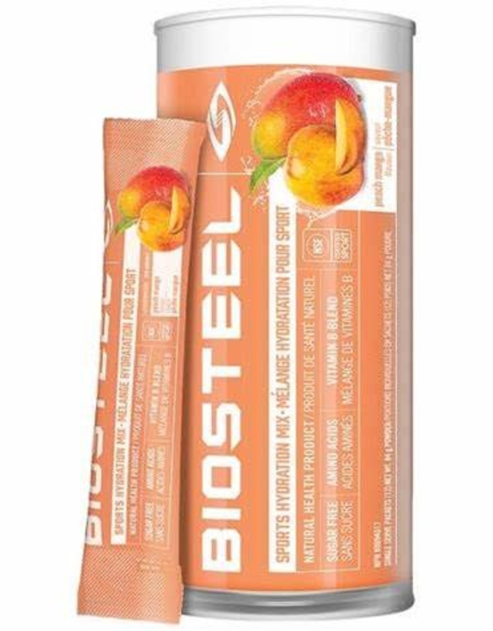 Biosteel Hydration Drink  Mix 12pk Peach Mango