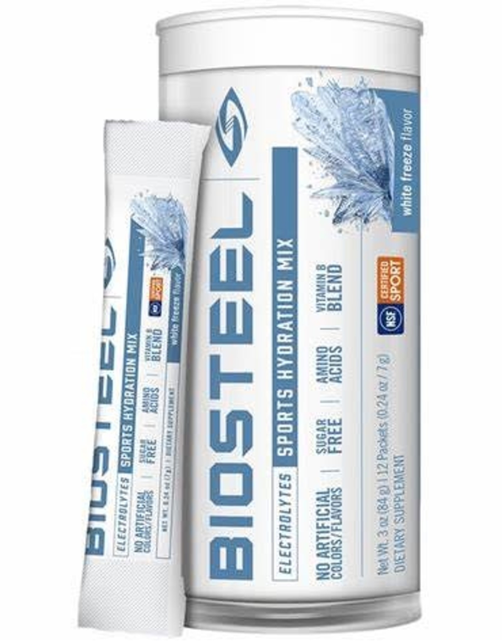 Biosteel Hydration Drink  Mix 12pk White Freeze