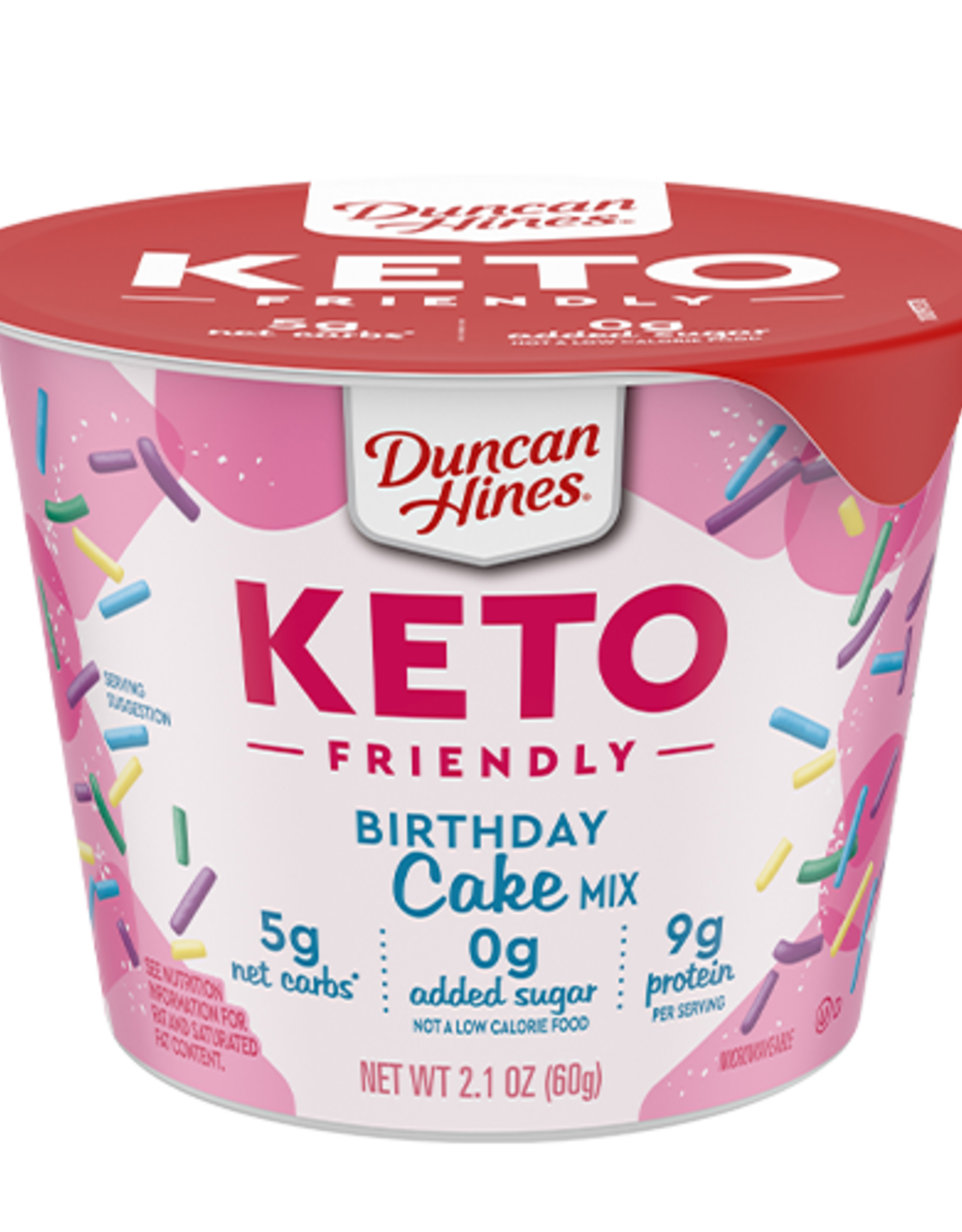 Duncan Hines Keto Birthday Cake Cup