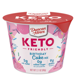 Duncan Hines Keto Birthday Cake Cup