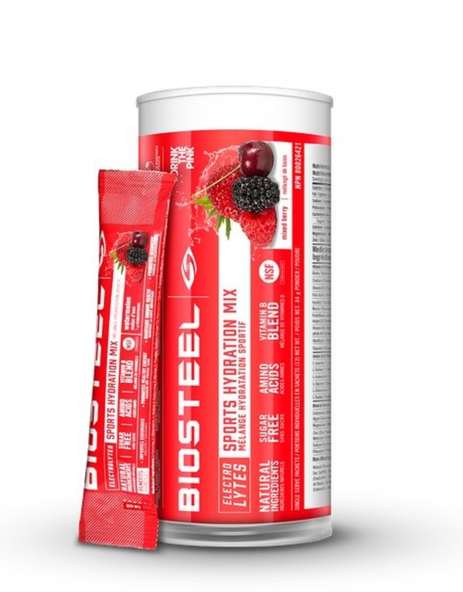 Biosteel Hydration Drink  Mix 12pk Mixed Berry