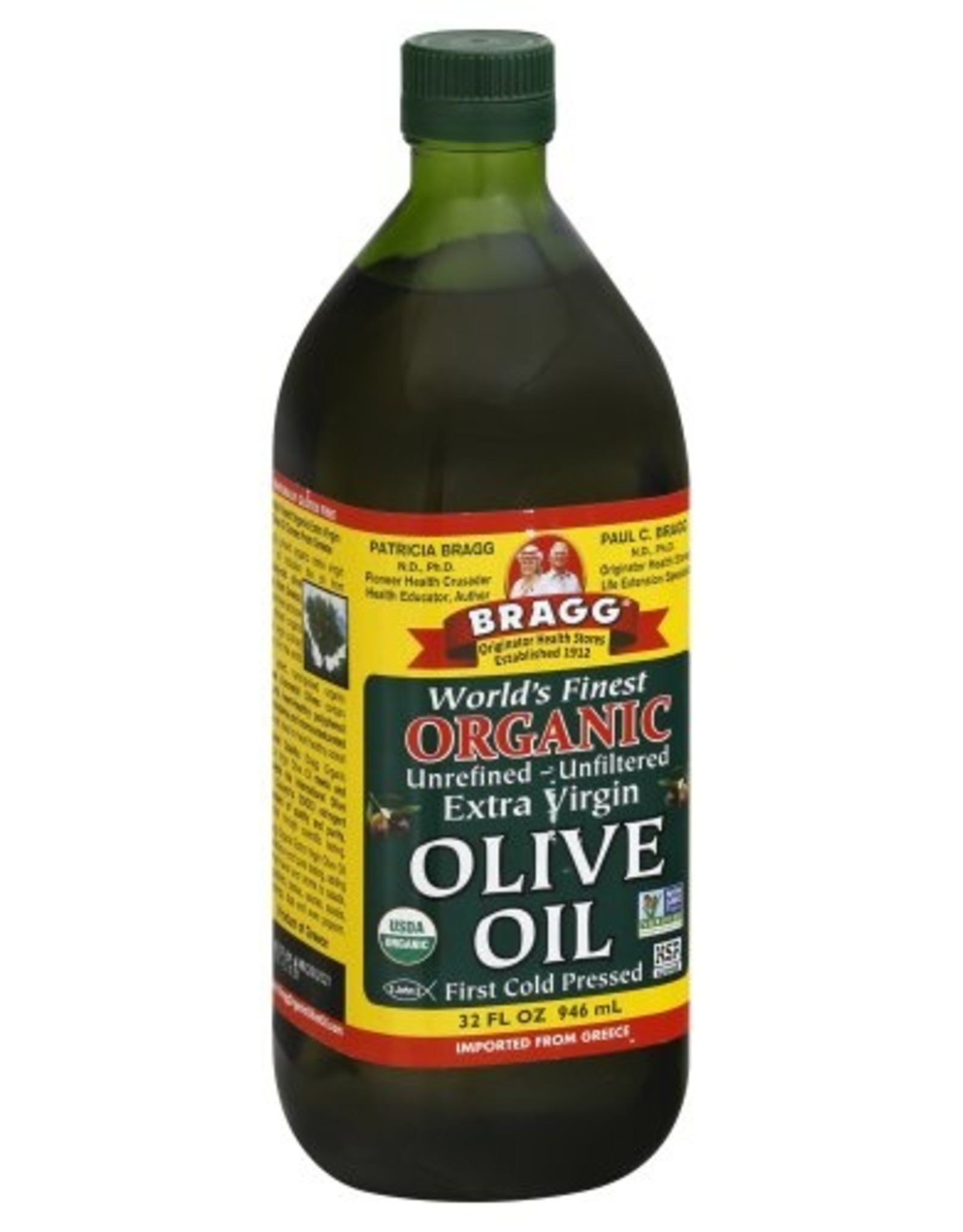 Bragg Olive Oil 946ml Glass