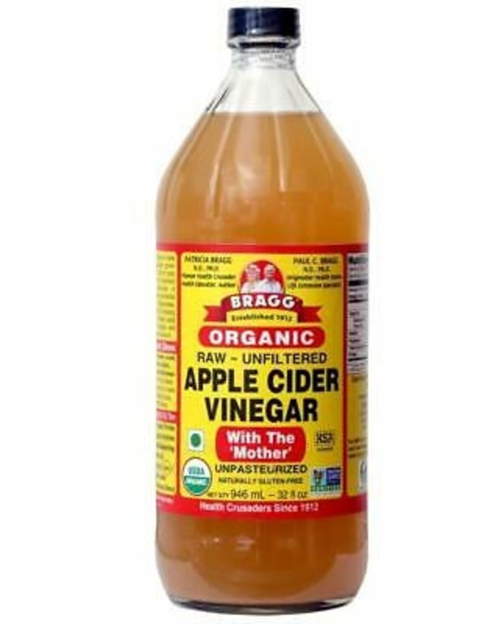 Bragg Apple Cider Vinegar 946ml Glass