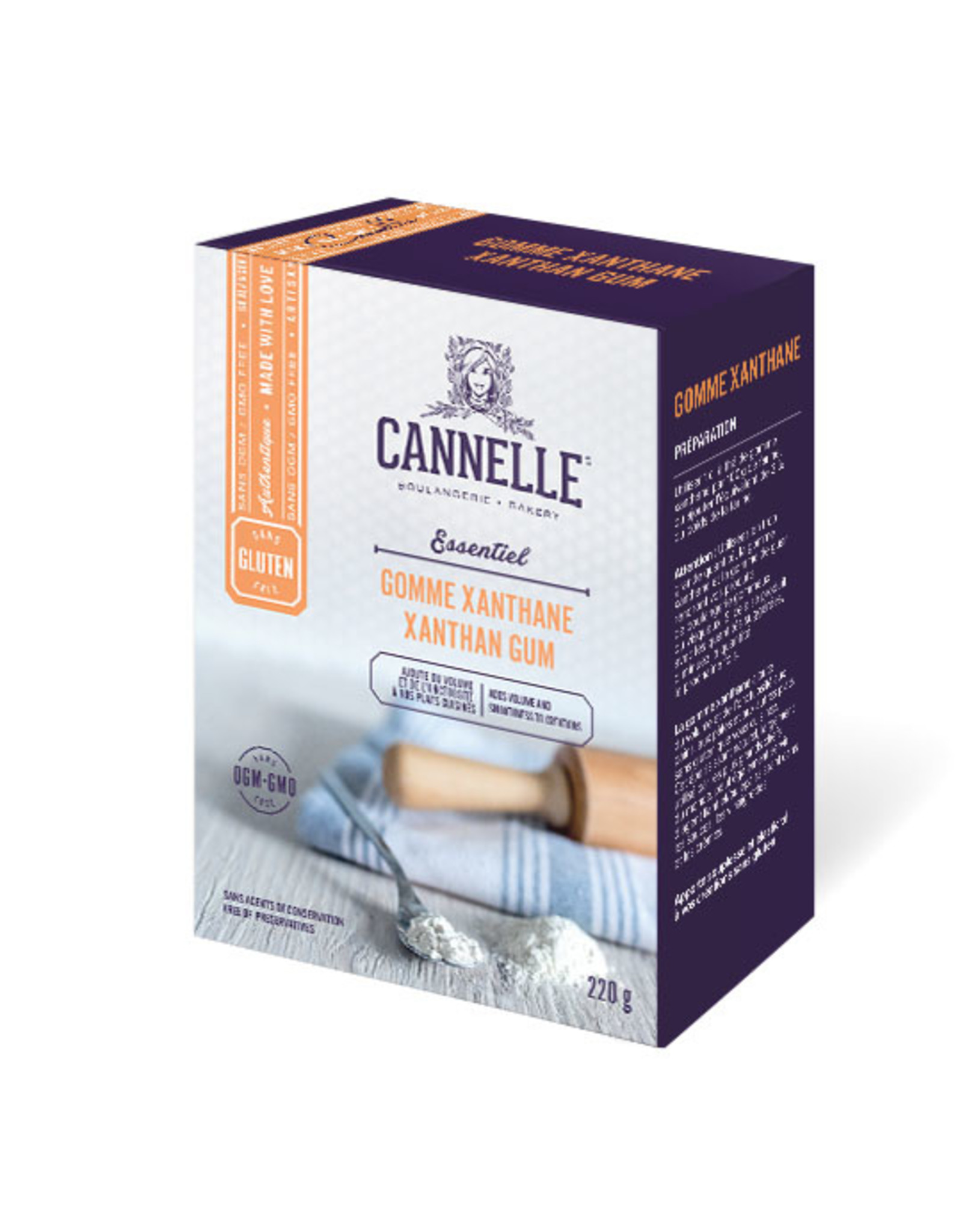 Cannelle Xanthan Gum 220g box