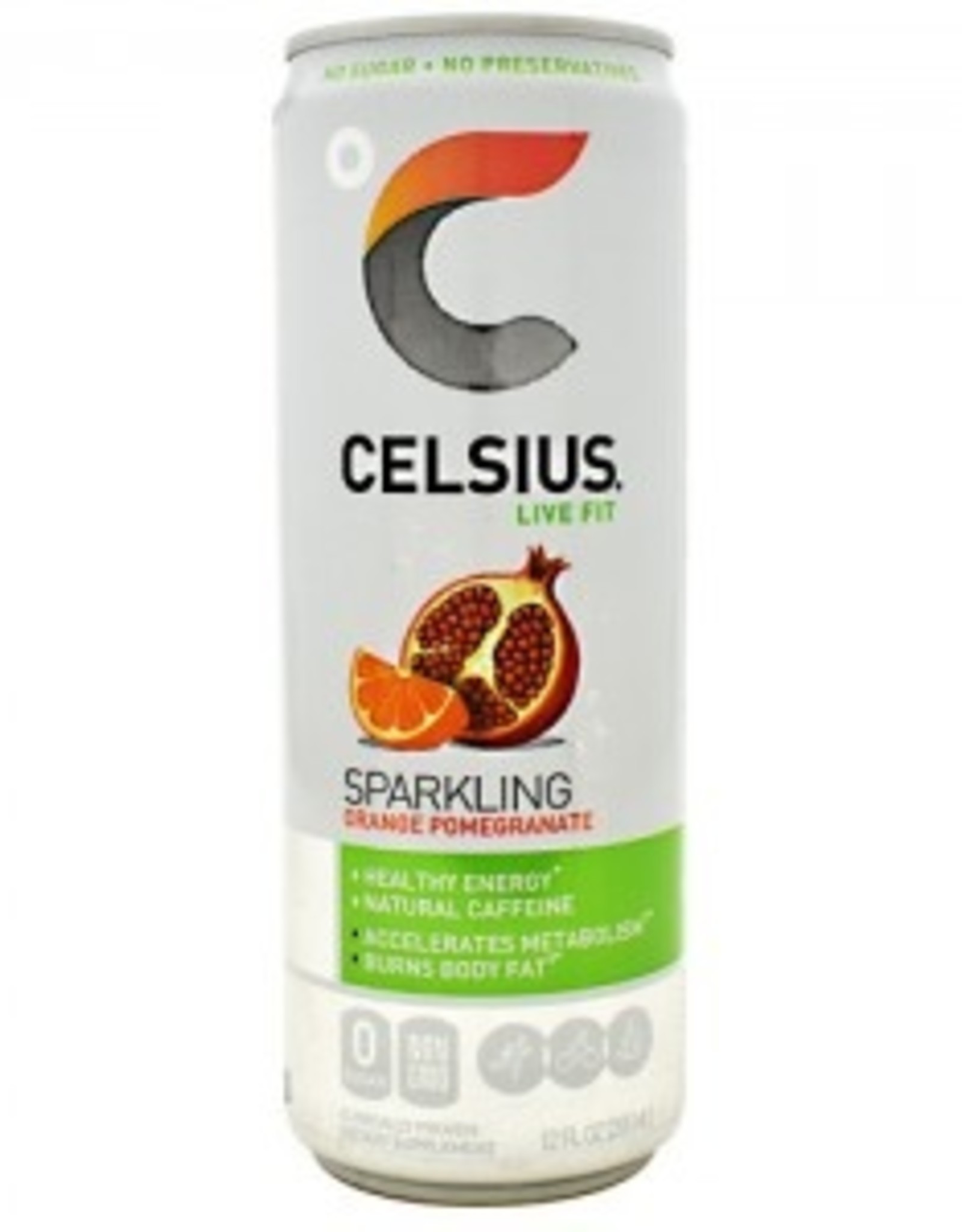 Celsius Orange Pom Energy Drink
