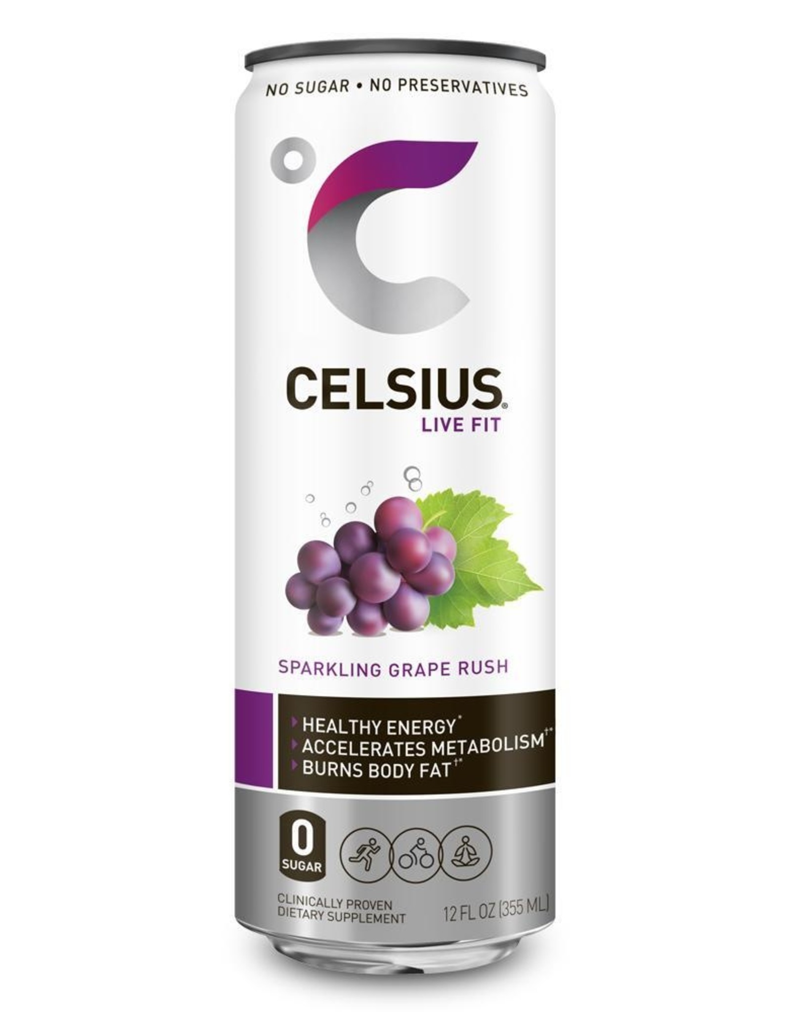 Celsius Grape Rush Energy Drink