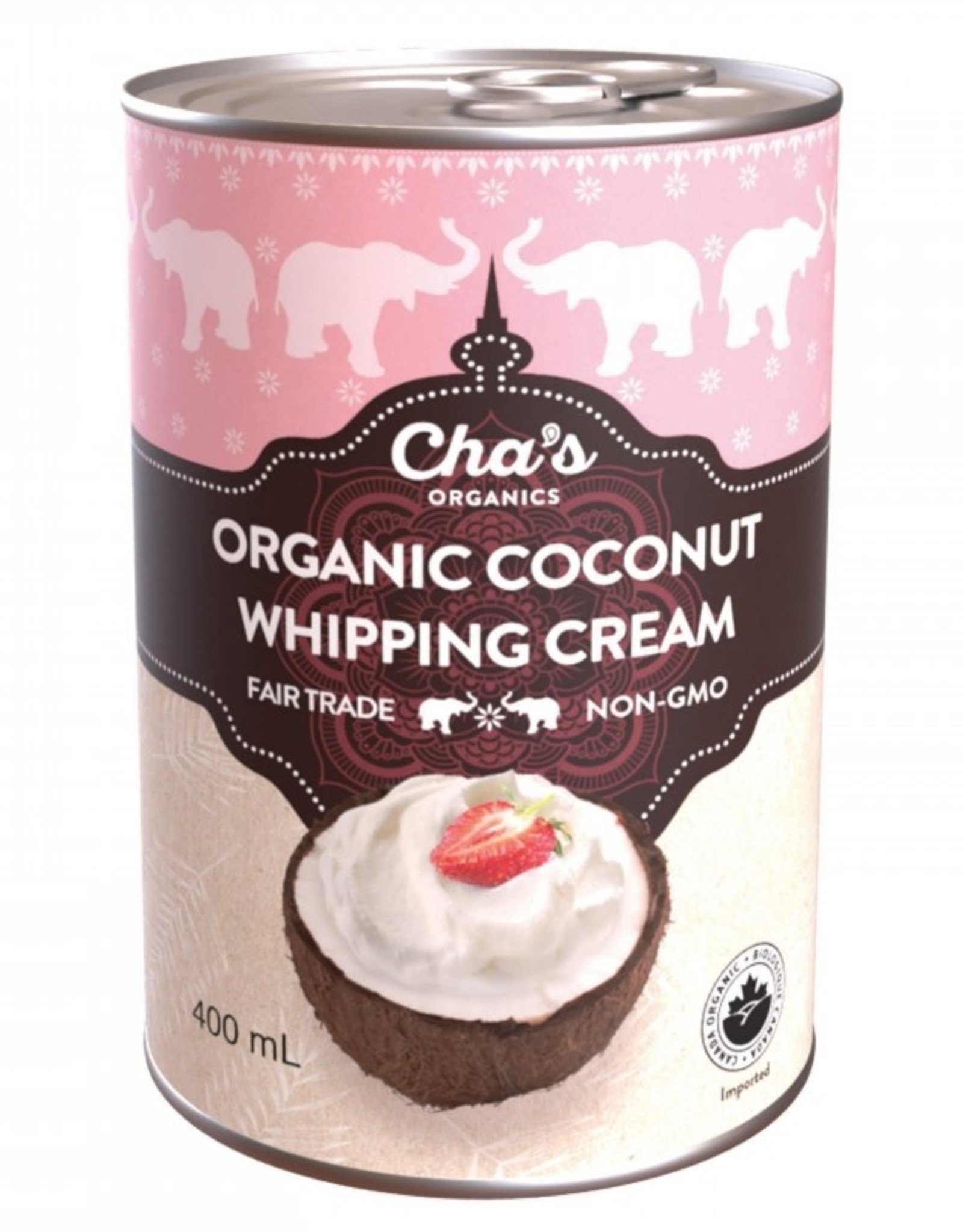 Cha's Coconut Whipping Cream 400ml