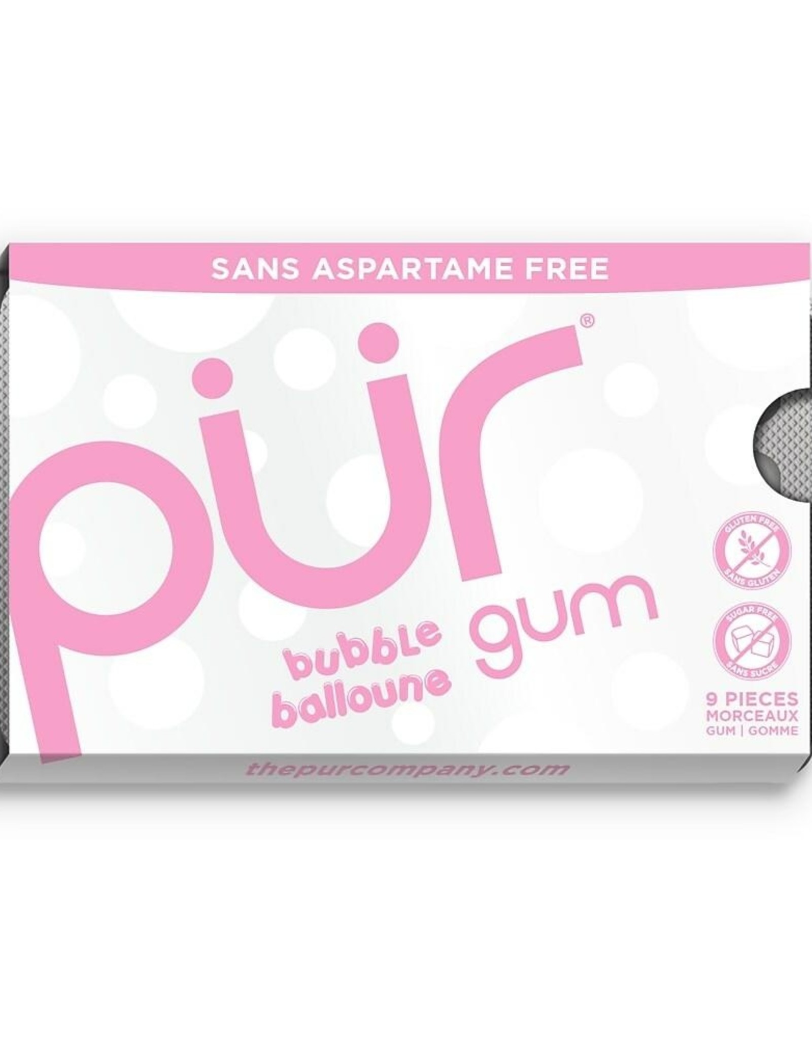The PUR Comapny Pur Gum Bubblegum Blister