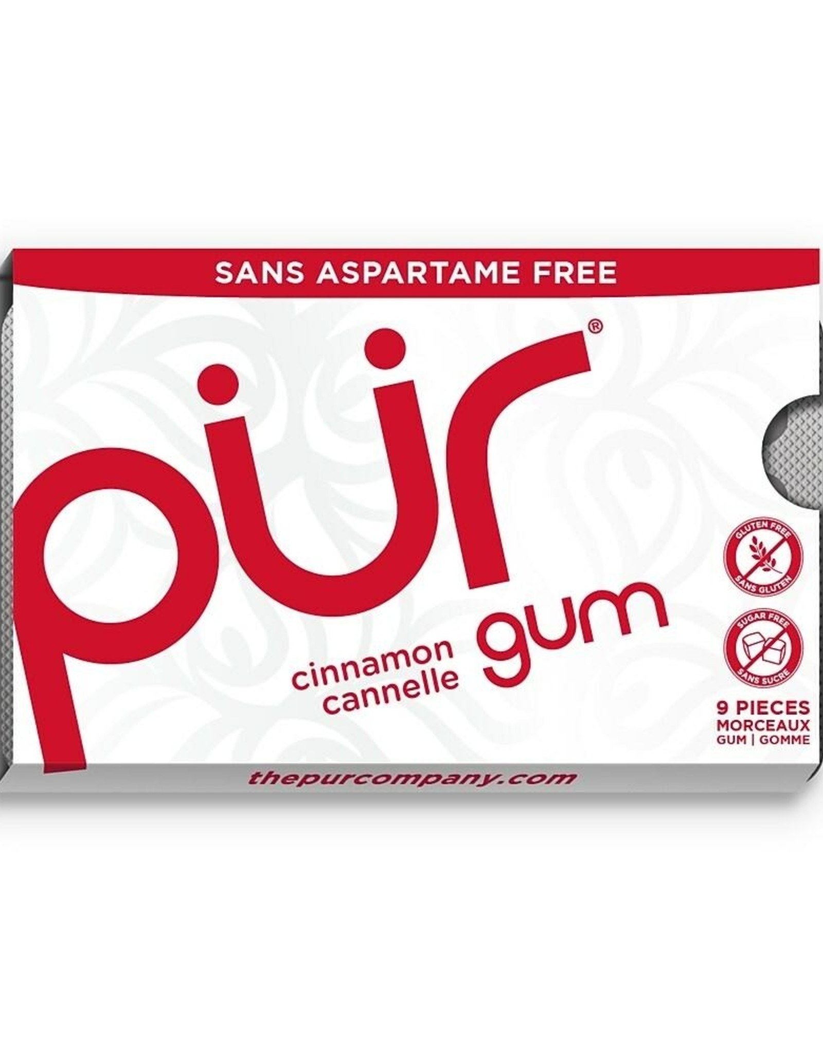 The PUR Comapny Pur Gum Cinnamon Blister Pack