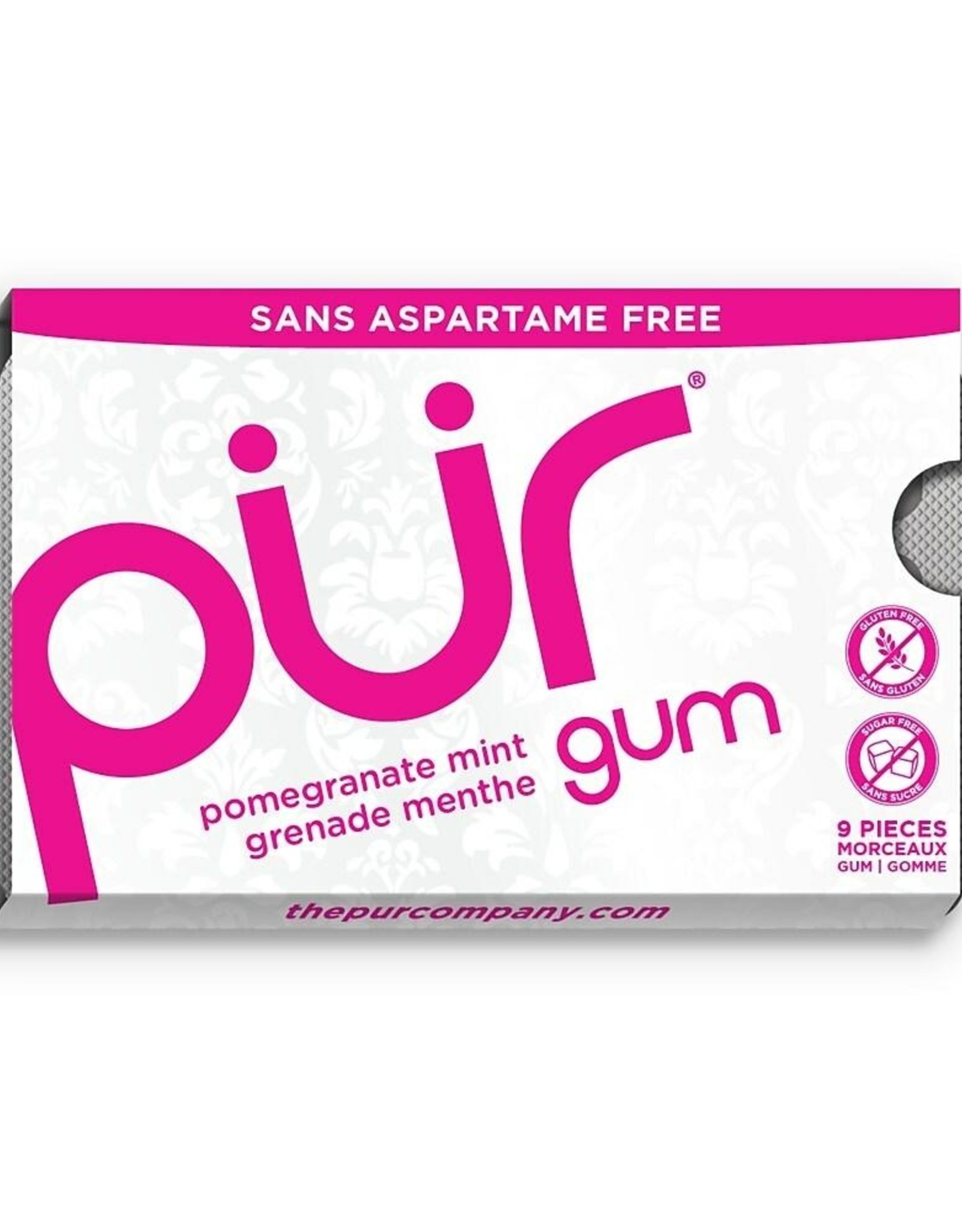 The PUR Comapny Pur Gum Pomegranate Mint Blister Pack
