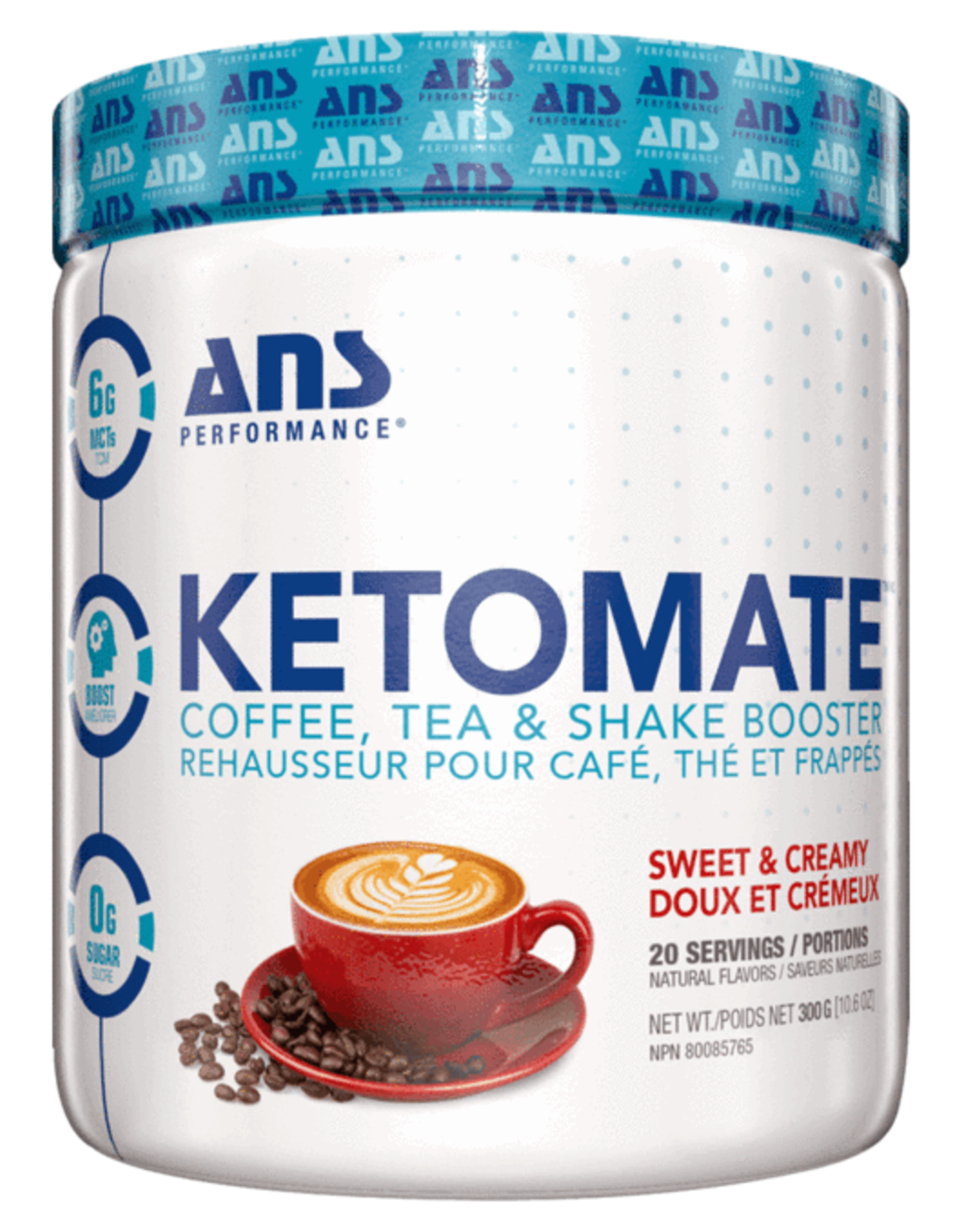 ANS ANS Ketomate Coffee Booster Sweet & Creamy