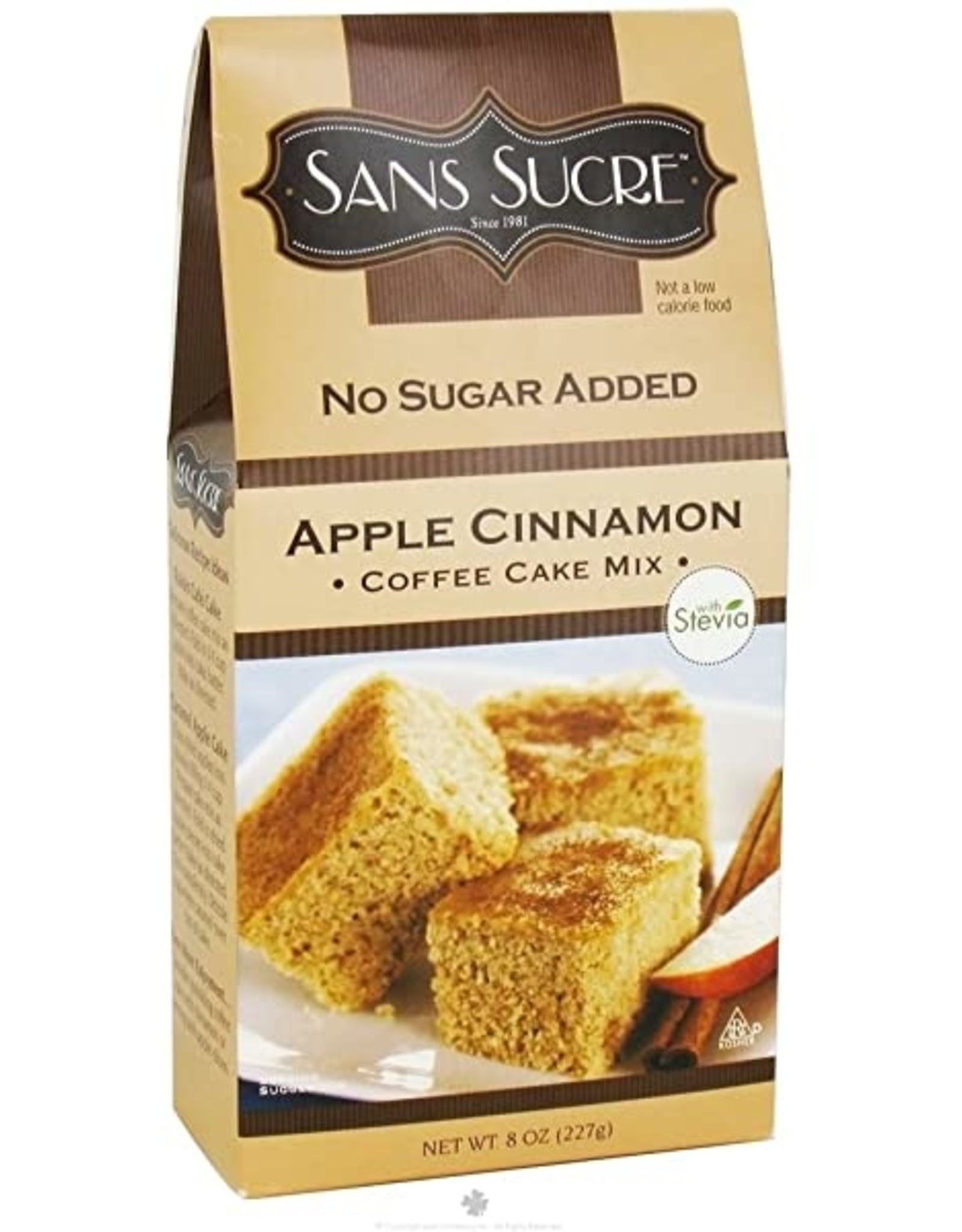 Sans Sucre Apple Cinn Coffee Cake Mix