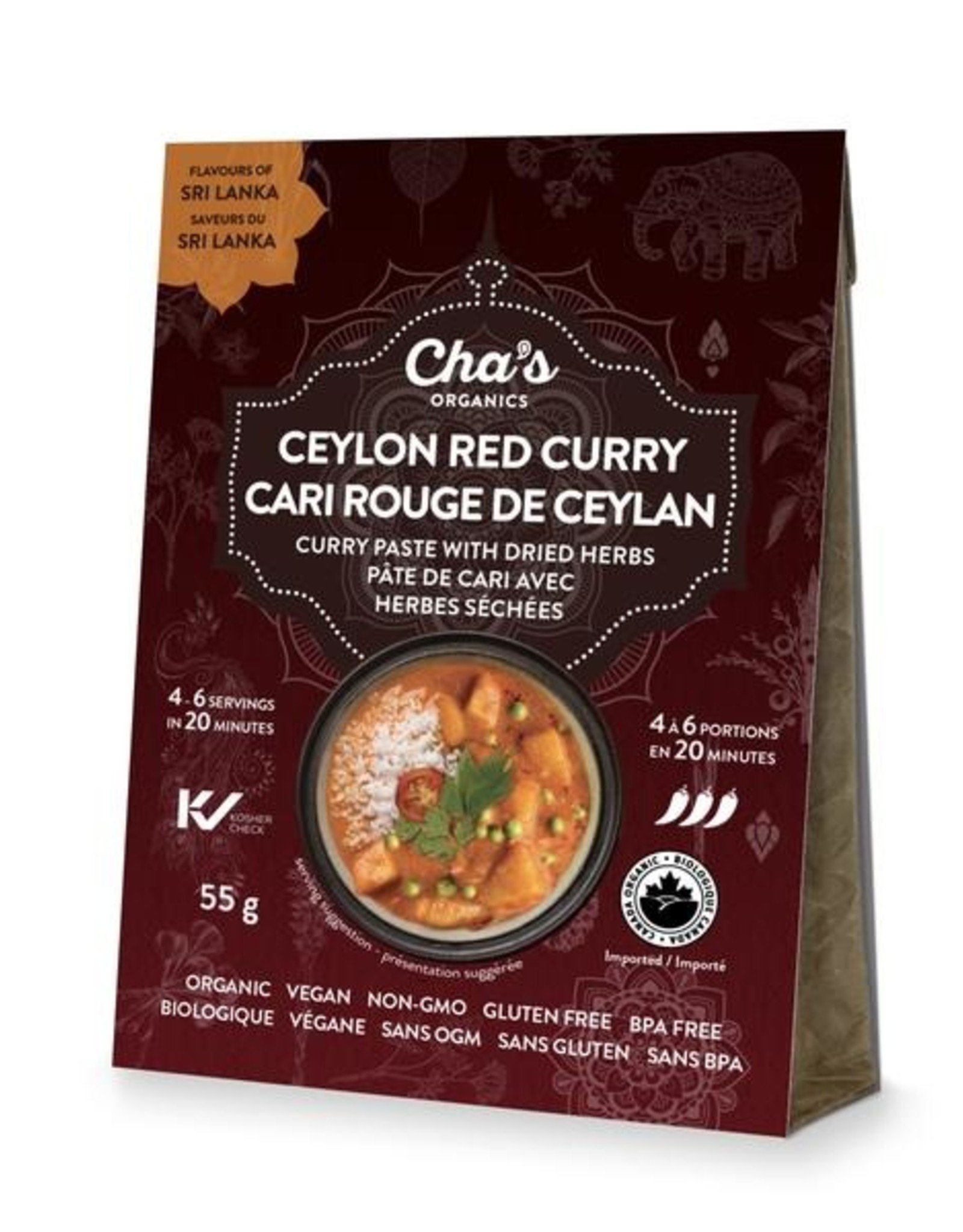 Cha's Curry Ceylon Red