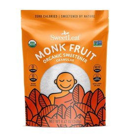 Sweet Leaf Monkfruit Organic Granular 240g bag