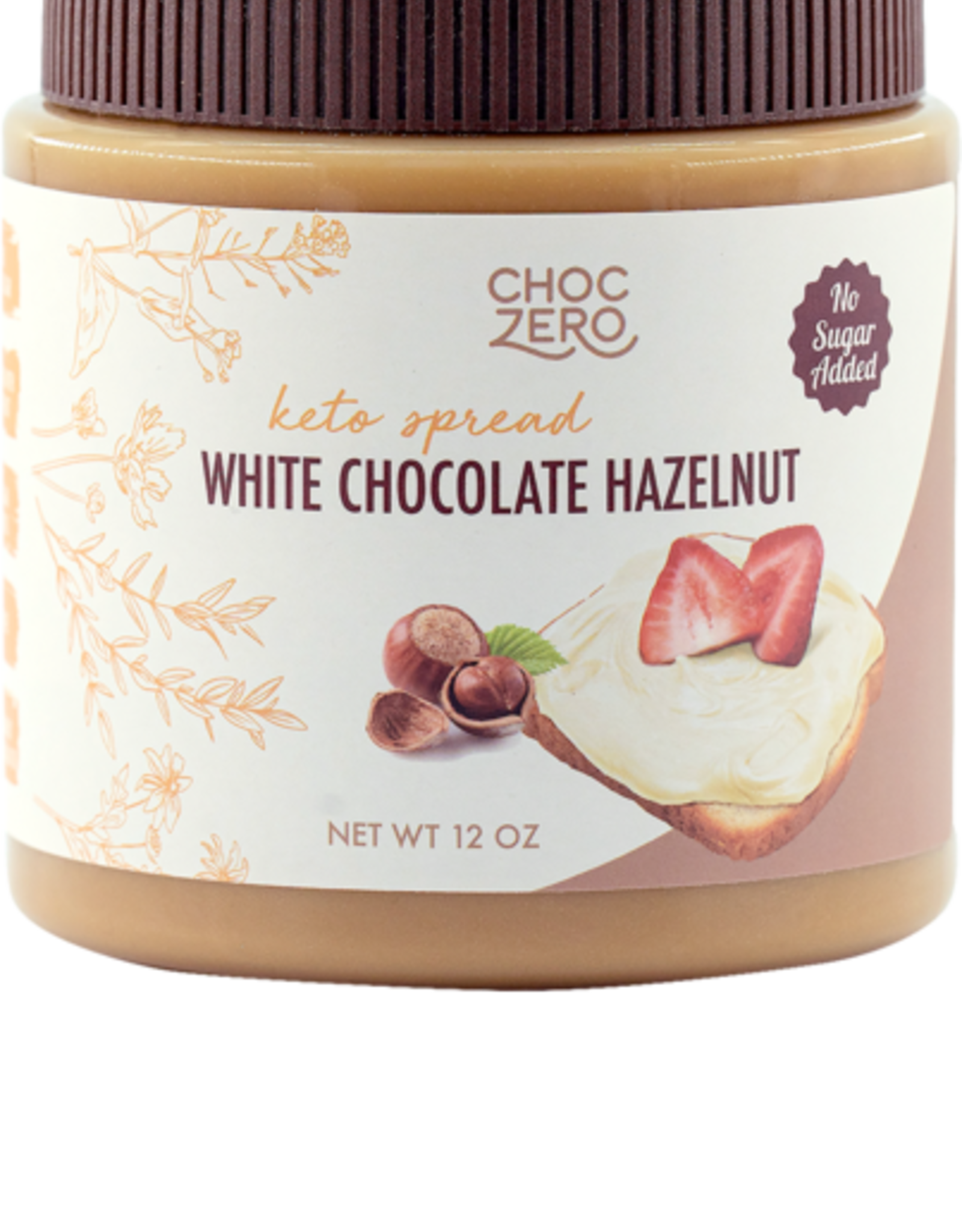 Choc Zero ChocZero Spread WHITE Chocolate Hazelnut