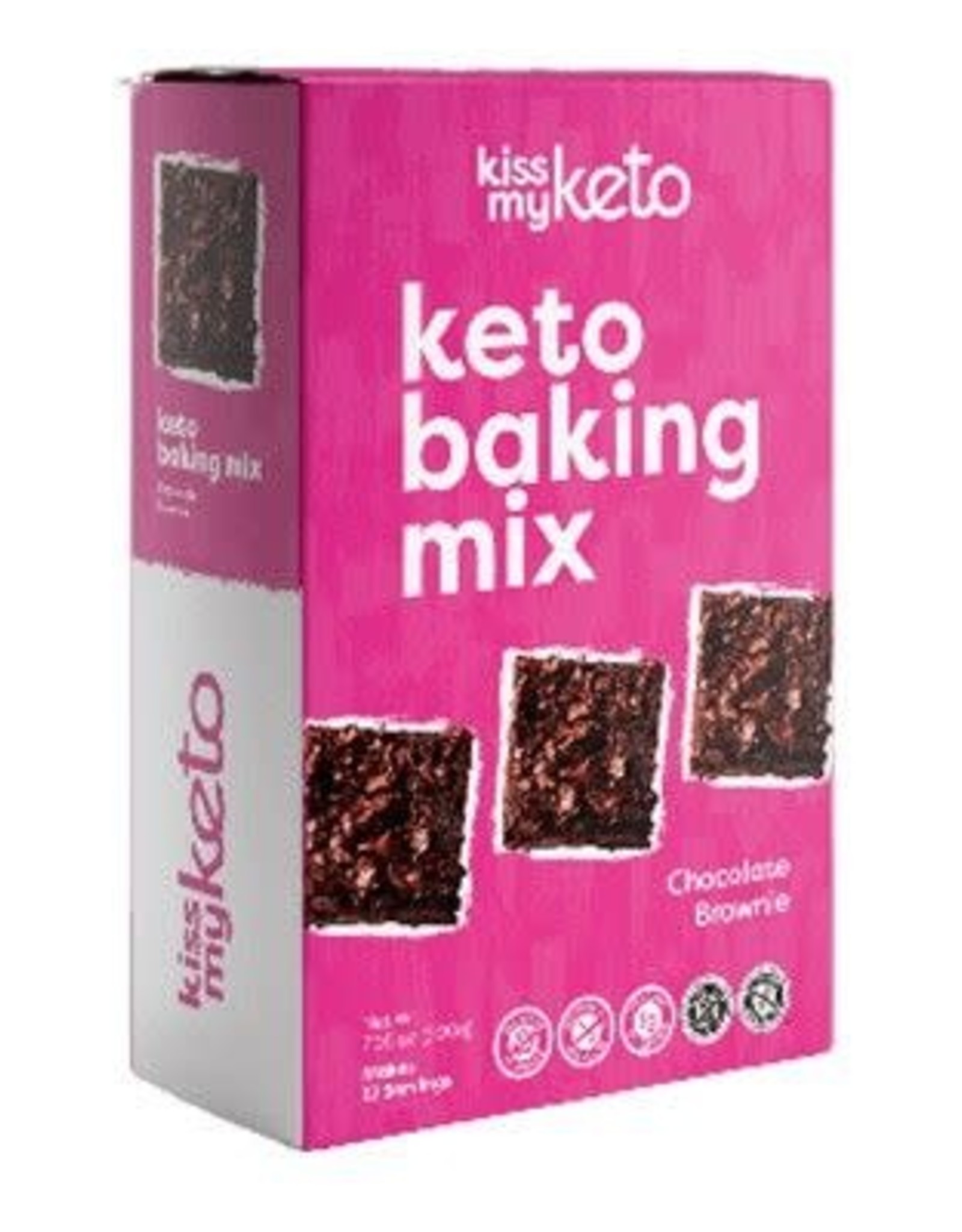 Kiss My Keto Baking Mix Brownie