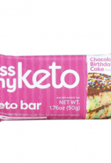 Kiss My Keto Bar Birthday Cake