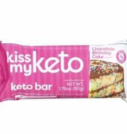 Kiss My Keto Bar Birthday Cake