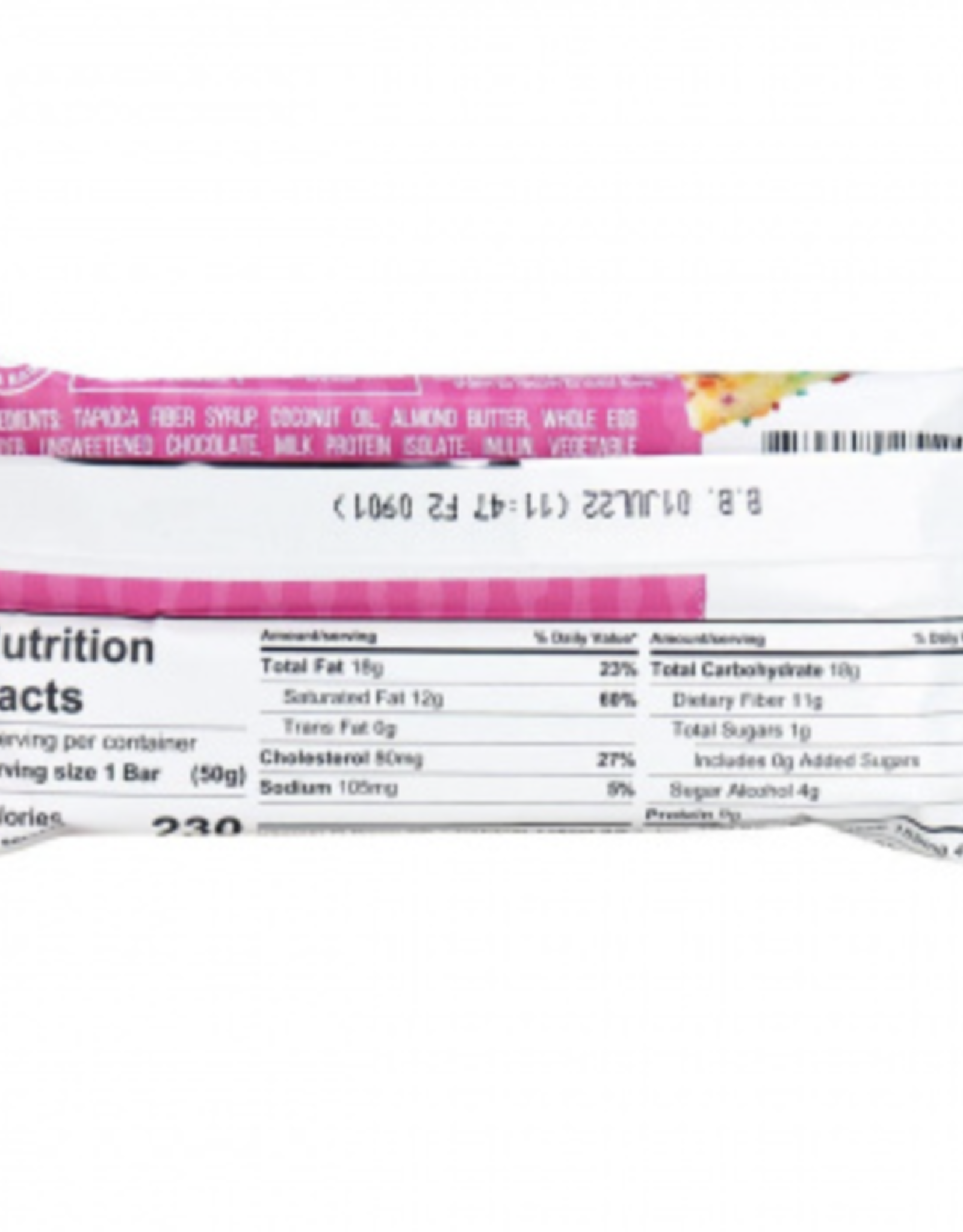 Kiss My Keto Bar Birthday Cake