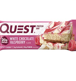 Quest Quest Bar White Choc Rasp