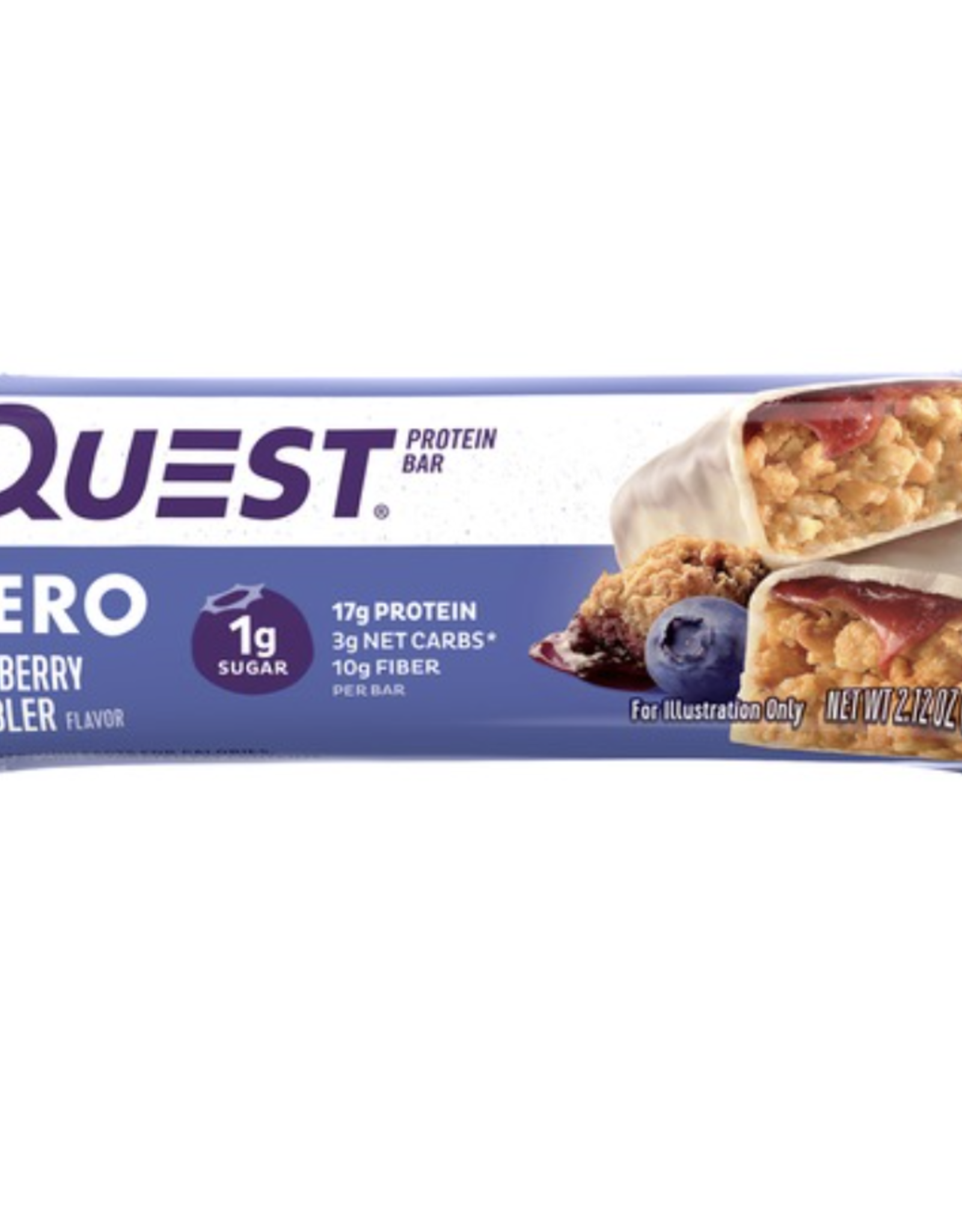 Quest Quest Hero Blueberry Cobbler Protein Bar