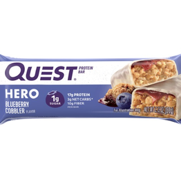 Quest Quest Hero Blueberry Cobbler Protein Bar