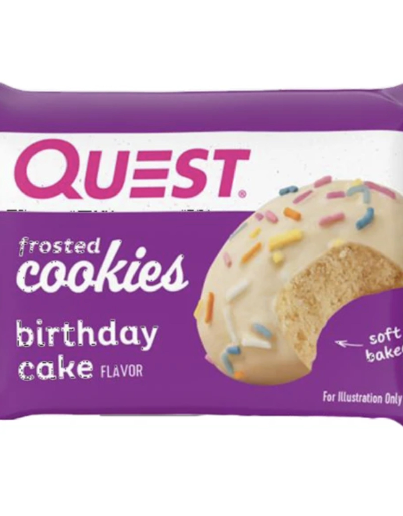 Quest Quest Cookie Frosted Bday Cake