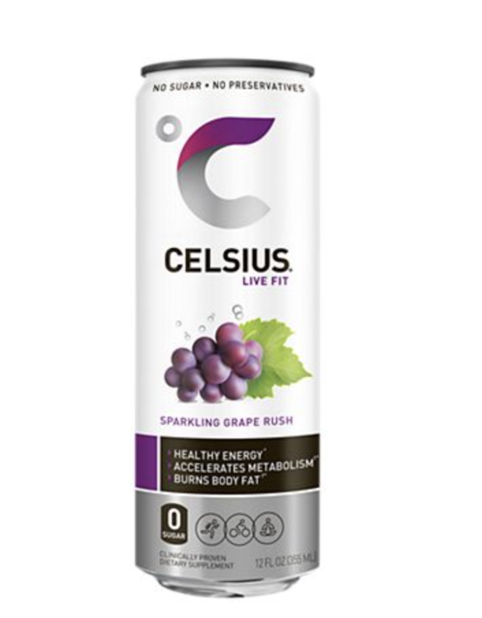 Celsius Grape Rush Energy Drink