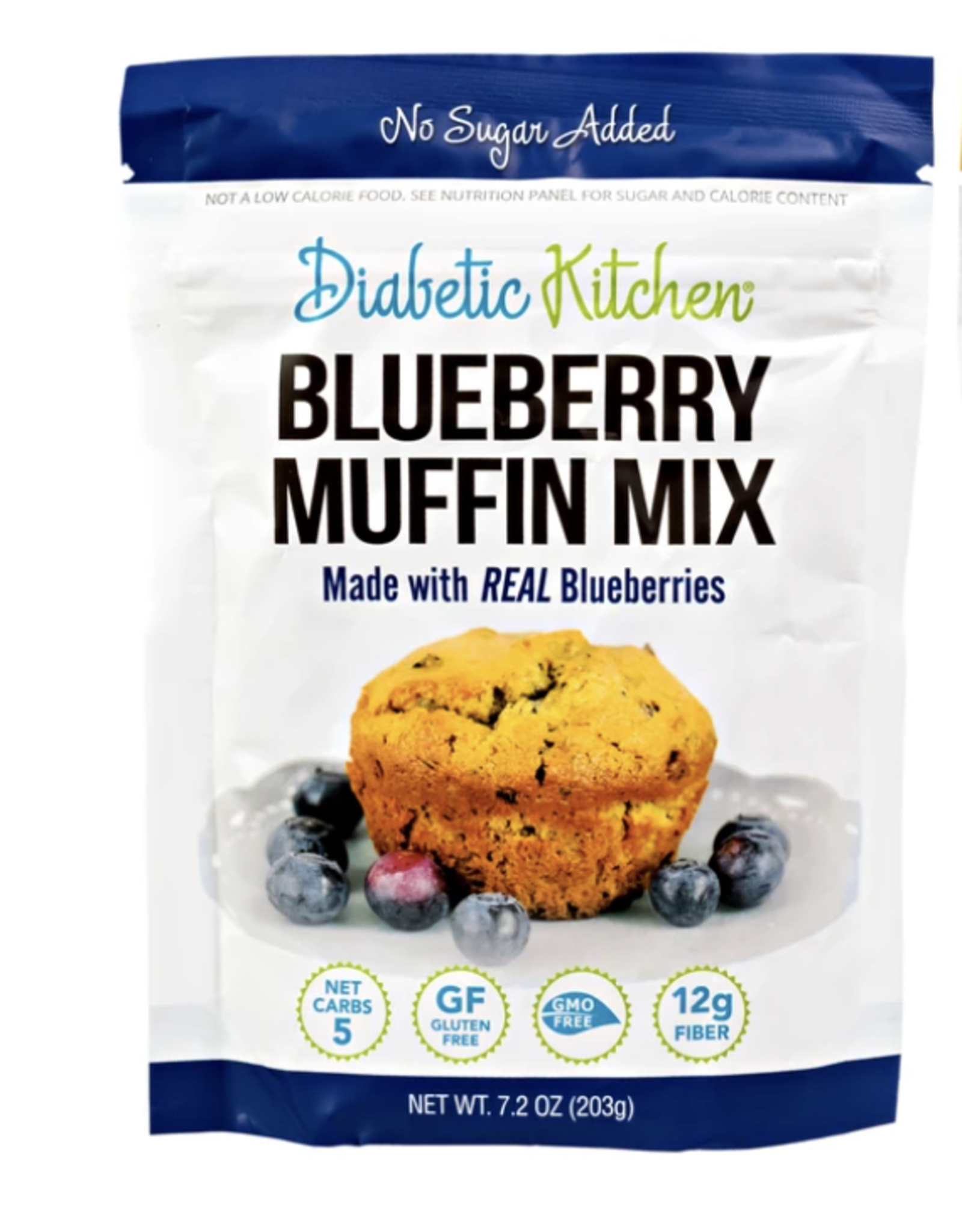 Diabetic Kitchen Blueberry Muffin Mix