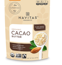 Navitas Organic Cacao BUTTER 227g bag