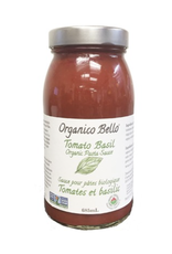 Organico Bello Organic Basil Pasta Sauce