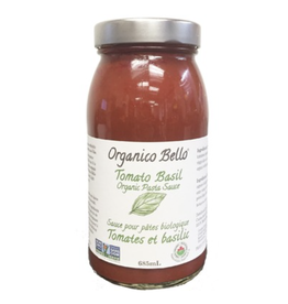 Organico Bello Organic Basil Pasta Sauce