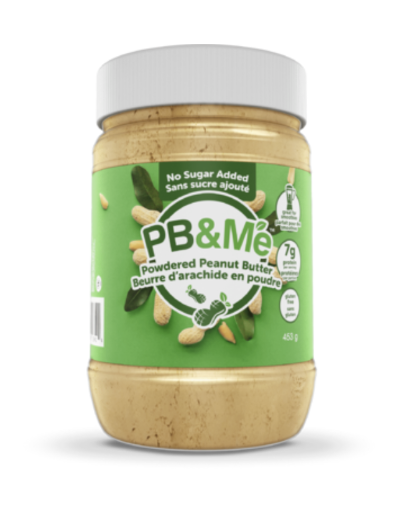 PB & Me Powdered Peanut Butter NO SUGAR  453g