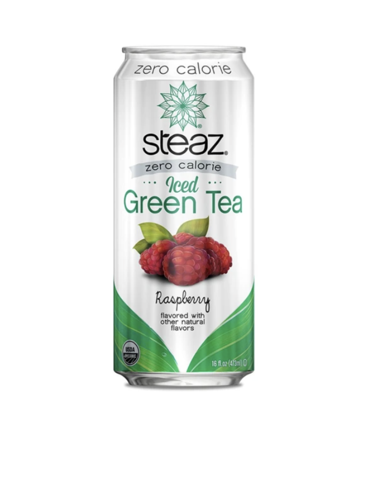 Steaz Raspberry Iced Green Tea