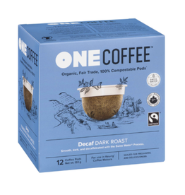 One Coffee One Coffee K-Cups Dark DeCafe
