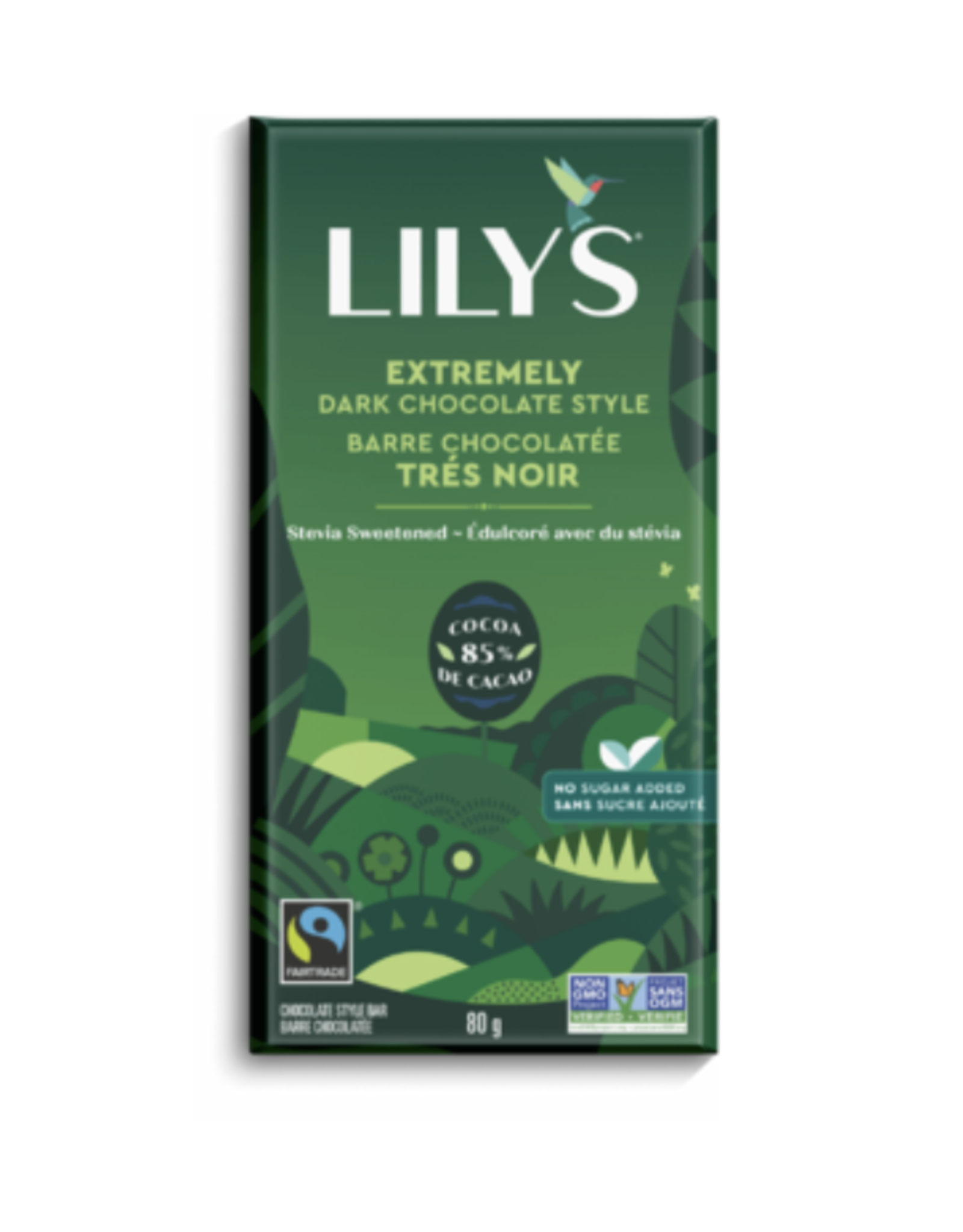 Lily's Sweets Lily's Bar Dark Choc Extreme 85%
