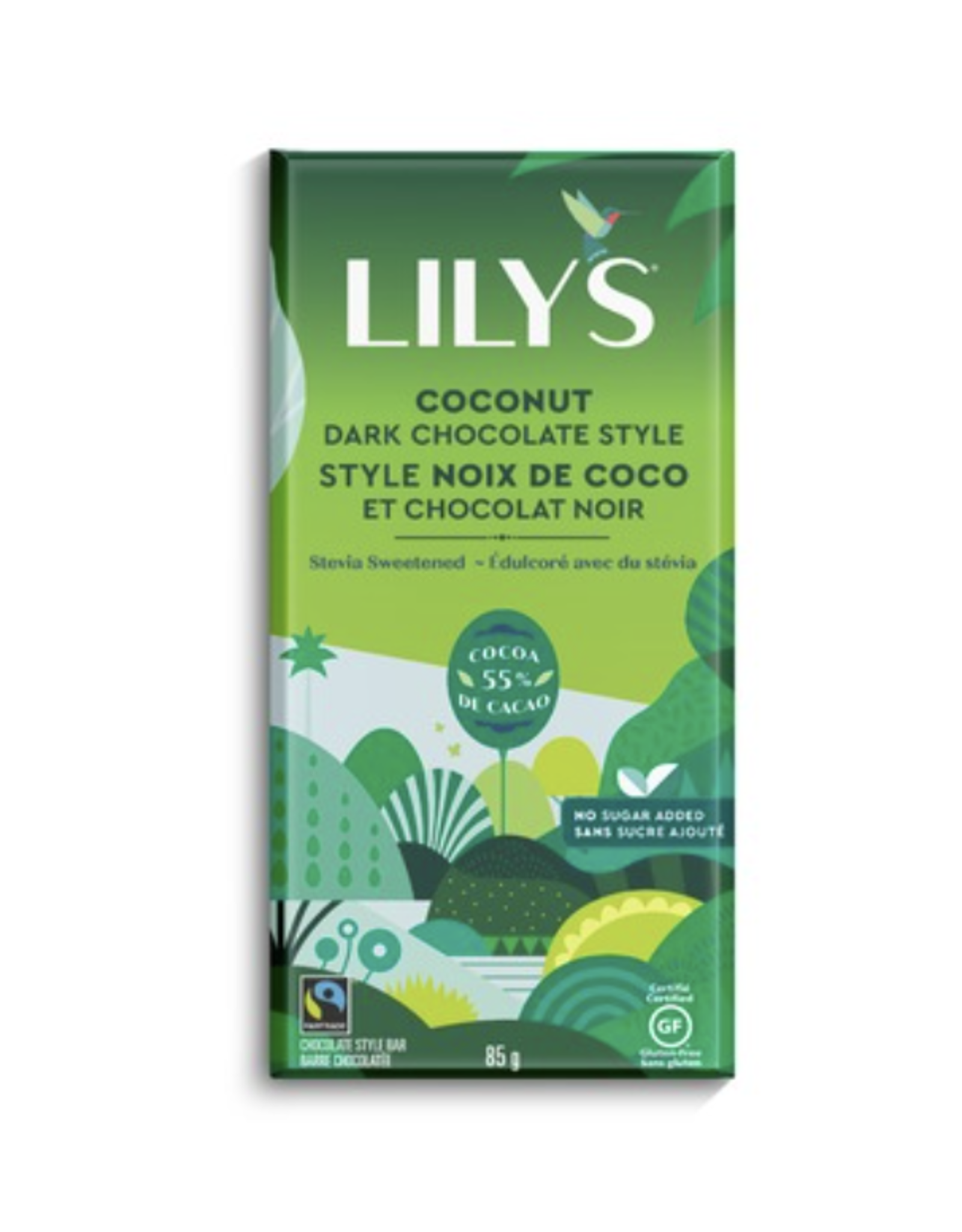 Lily's Sweets Lily's Bar Dark Choc Coconut