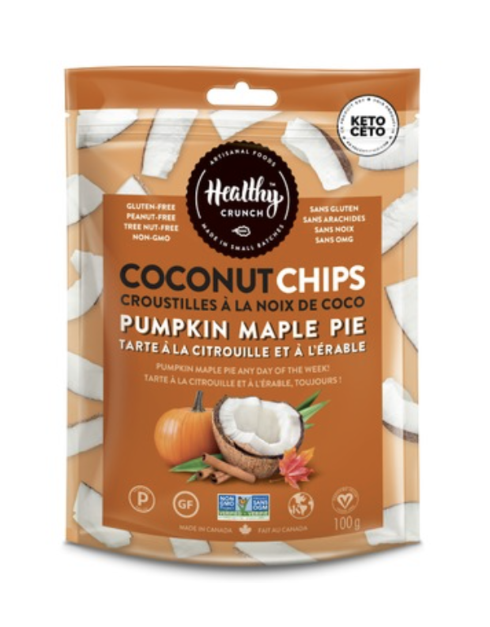 Healthy Crunch Pumpkin Coconut Chips