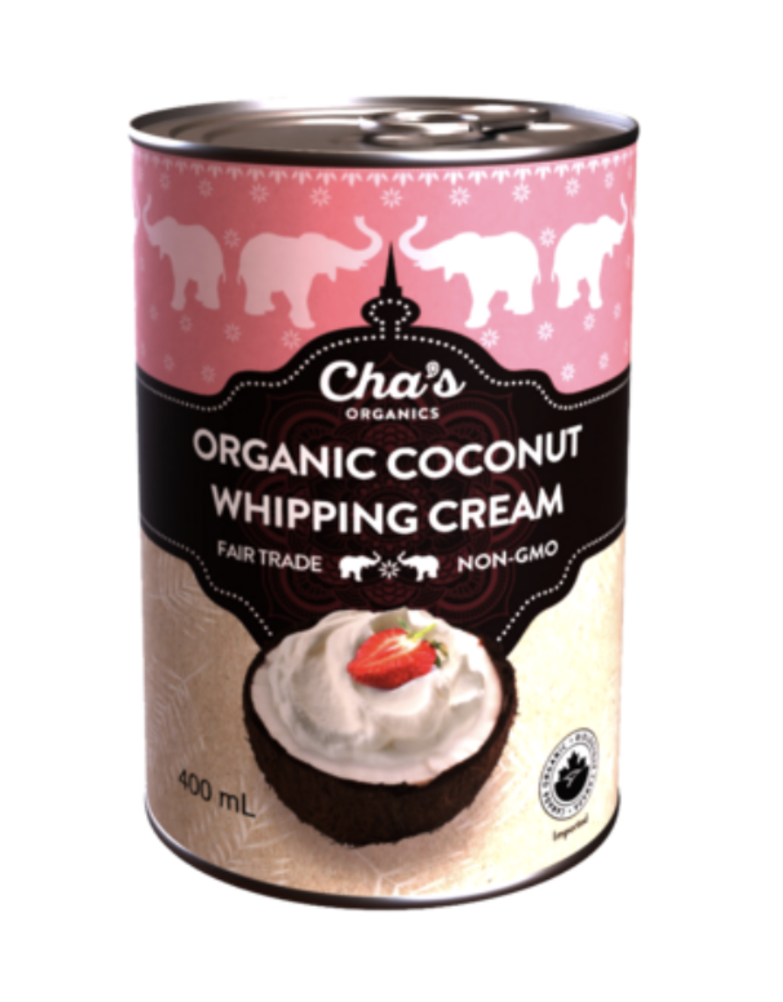 Cha's Coconut Whipping Cream 400ml