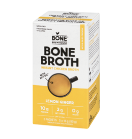 Bone Brewhouse Powder Lemon Ginger 5pk